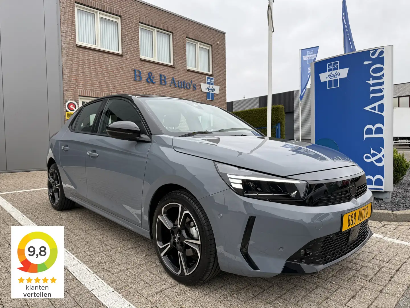 Opel Corsa 1.2 Turbo 100pk Ultimate l PANO-DAK l CAMERA l ECC Gris - 1