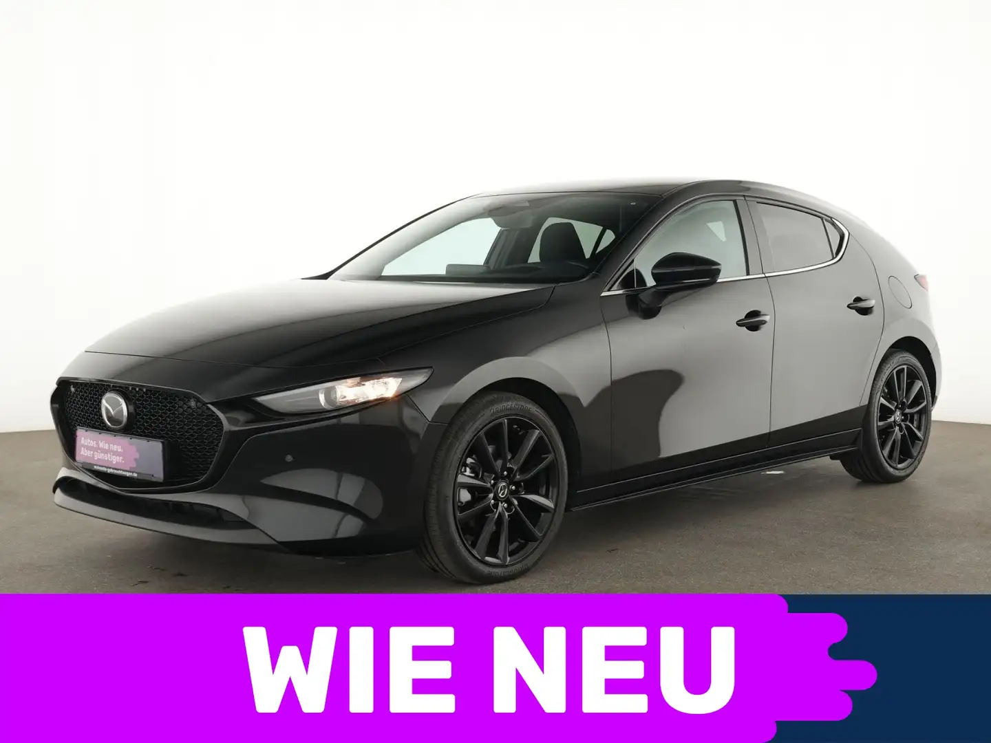 Mazda 3 Homura ACC|Head-up-Display|Navi|LED|Kamera Schwarz - 1