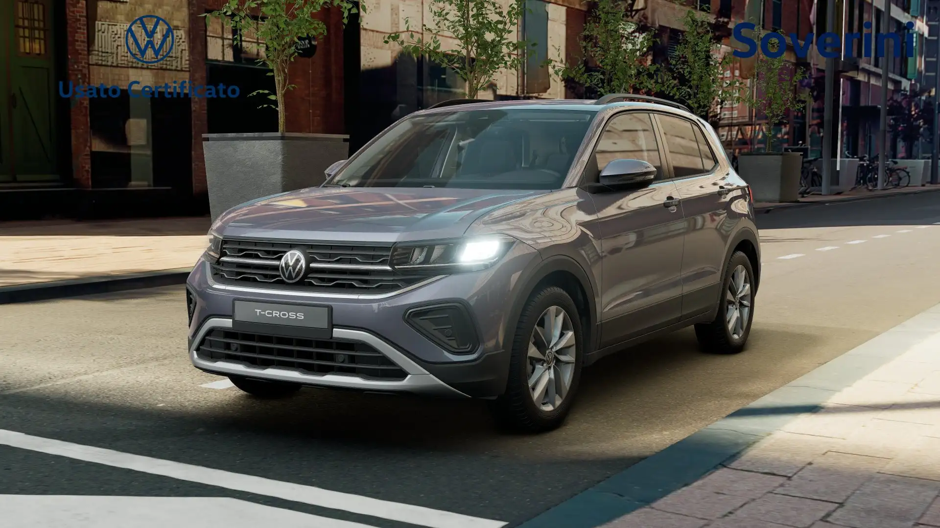 Volkswagen T-Cross 1.0 TSI Edition Plus Gris - 1