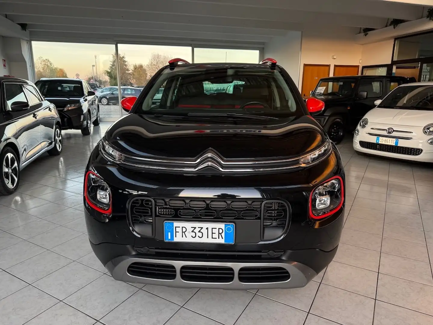Citroen C3 C3 Aircross 1.2 puretech Shine C/AUTO PREZZO VERO Schwarz - 2