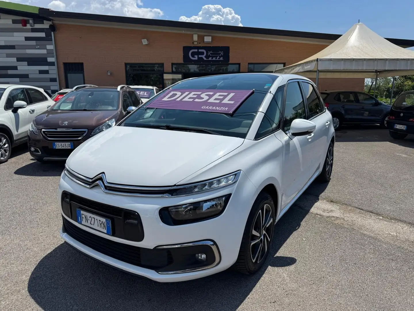 Citroen C4 Picasso C4 Picasso 1.6 bluehdi Live s Bianco - 1