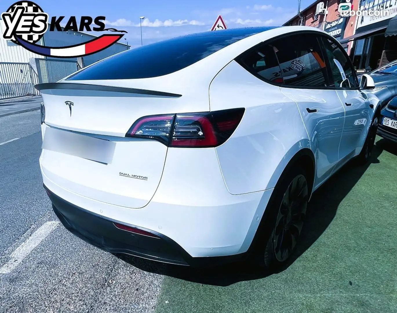 Tesla Model Y Performance AWD-Première main Blanc - 2