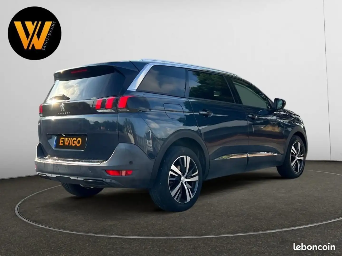 Peugeot 5008 GENERATION-II 1.2 PURETECH 130 COURROIE 2025 EAT BVA CAMERA NAV CAR PLAY START STOP ... Blauw - 2