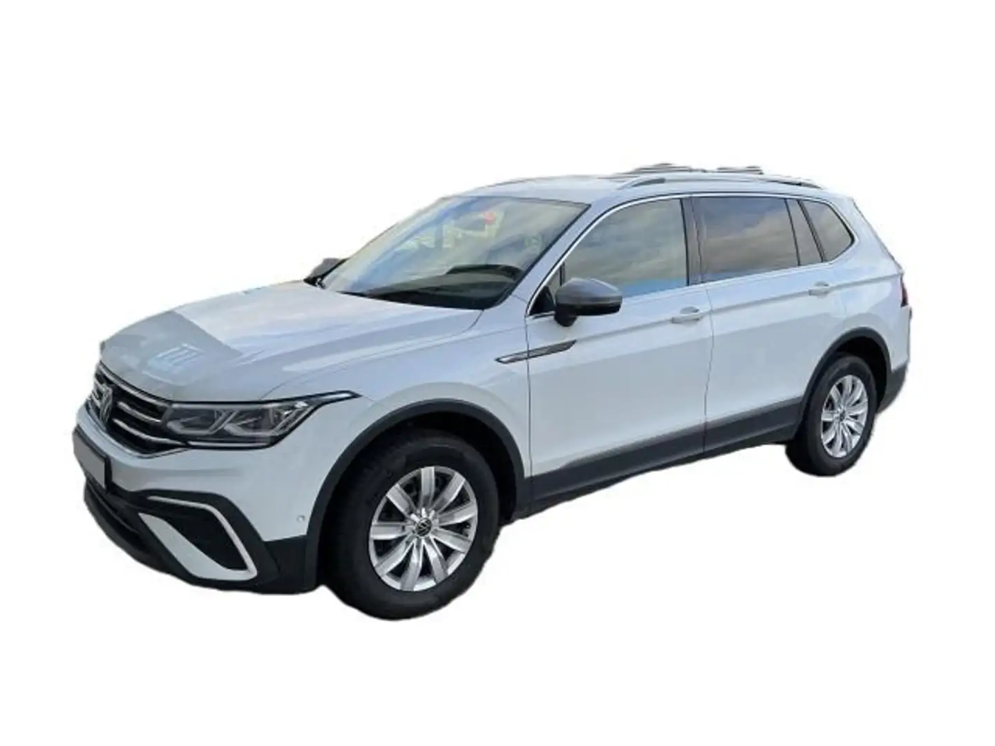Volkswagen Tiguan Allspace 2.0 TDI Life AHZV Kamera LED Nav Weiß - 2