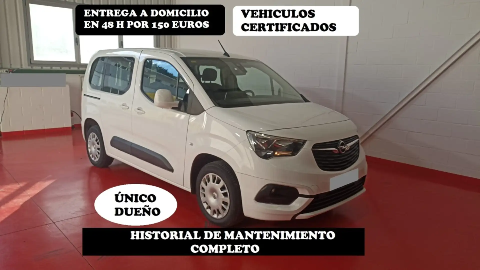 Opel Combo N1 Cargo 1.5TD S&S L 1000 Express 100 Blanc - 1