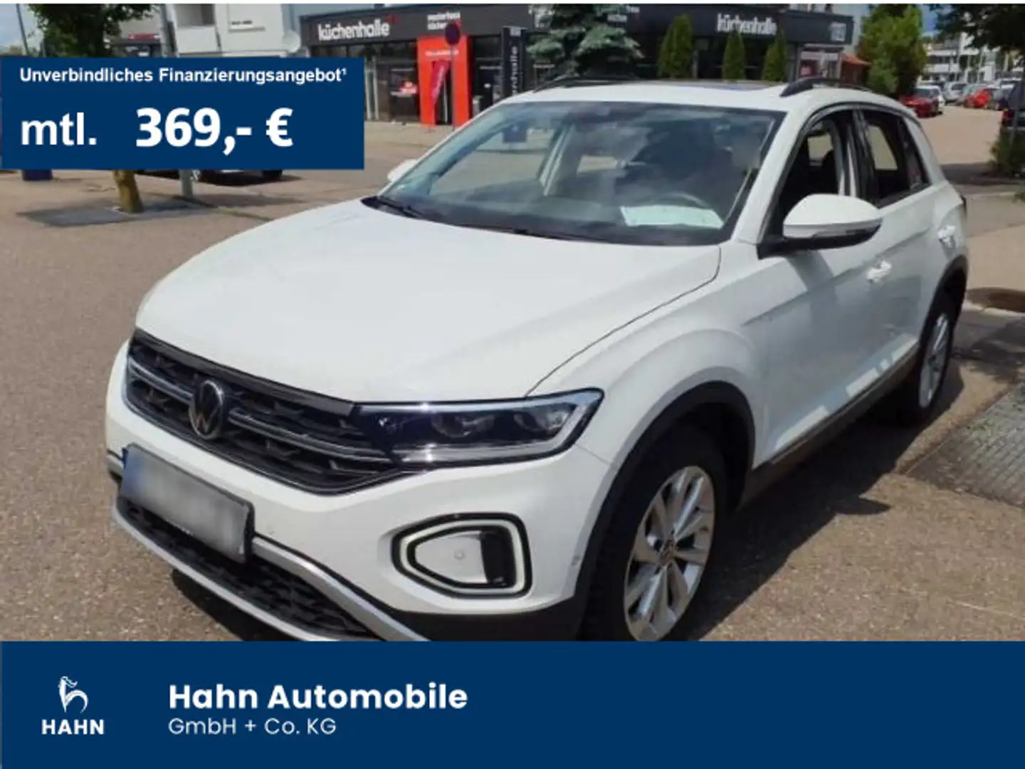 Volkswagen T-Roc 2.0TDI Style ACC Cam Navi LED Weiß - 1