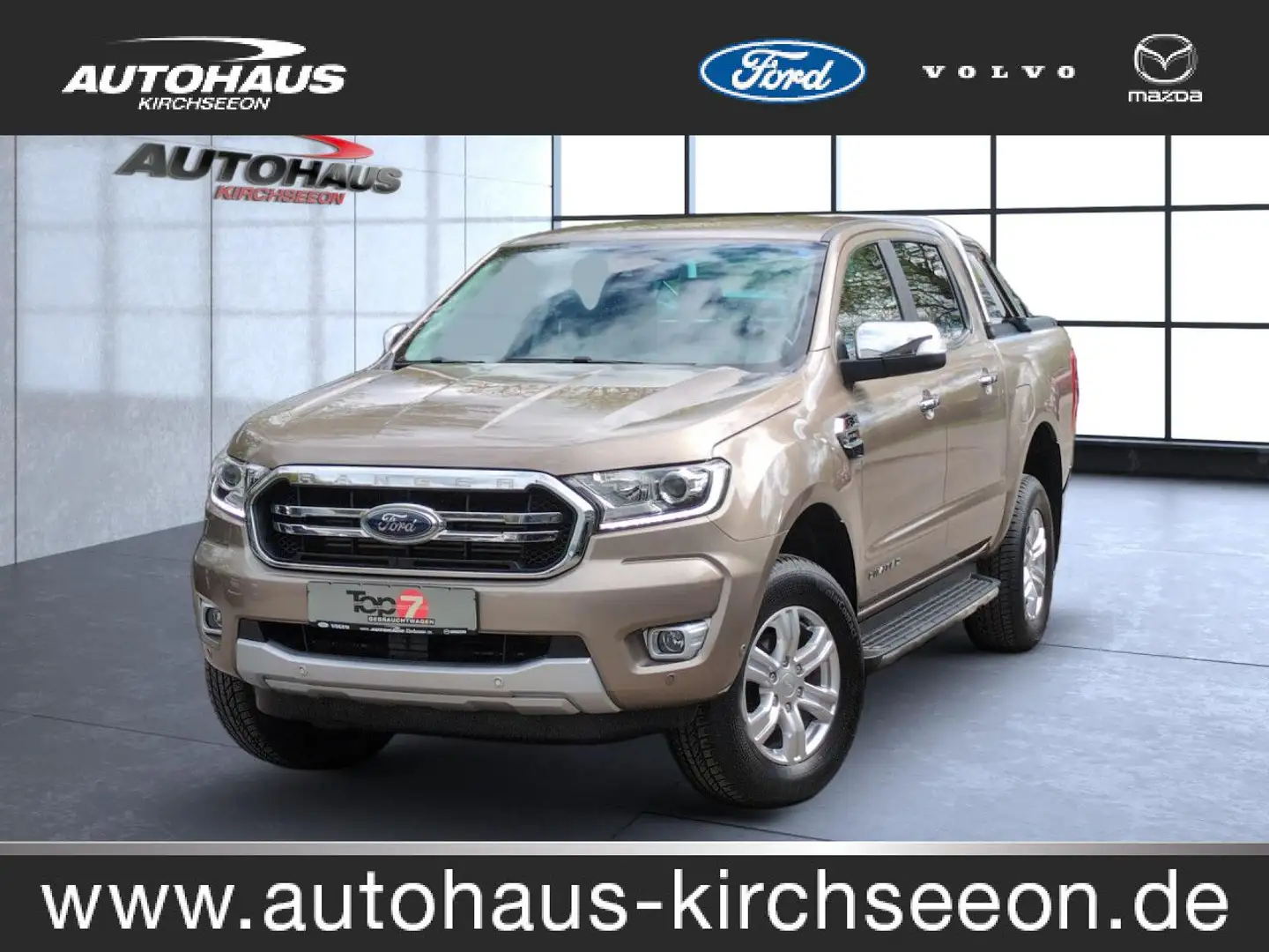 Ford Ranger 2.0 TDCI Limited Doppelkabine 4x4 Bluetooth Silber - 1