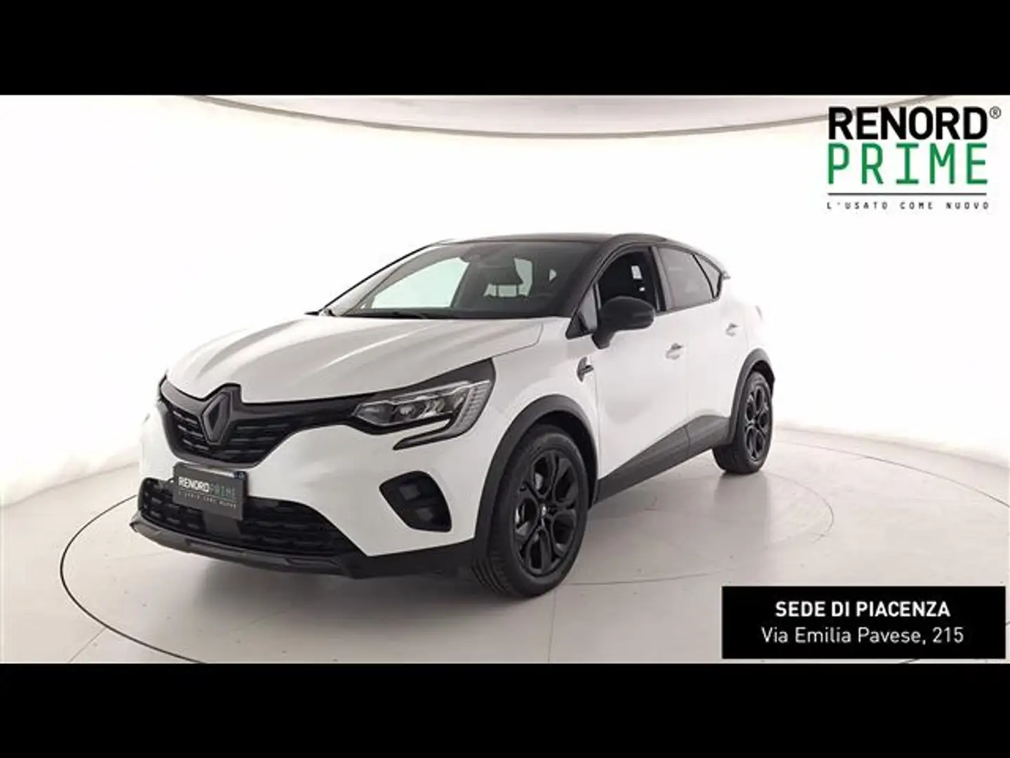 Renault Captur 1.6 E-Tech full hybrid Rive Gauche 145cv auto Bianco - 1
