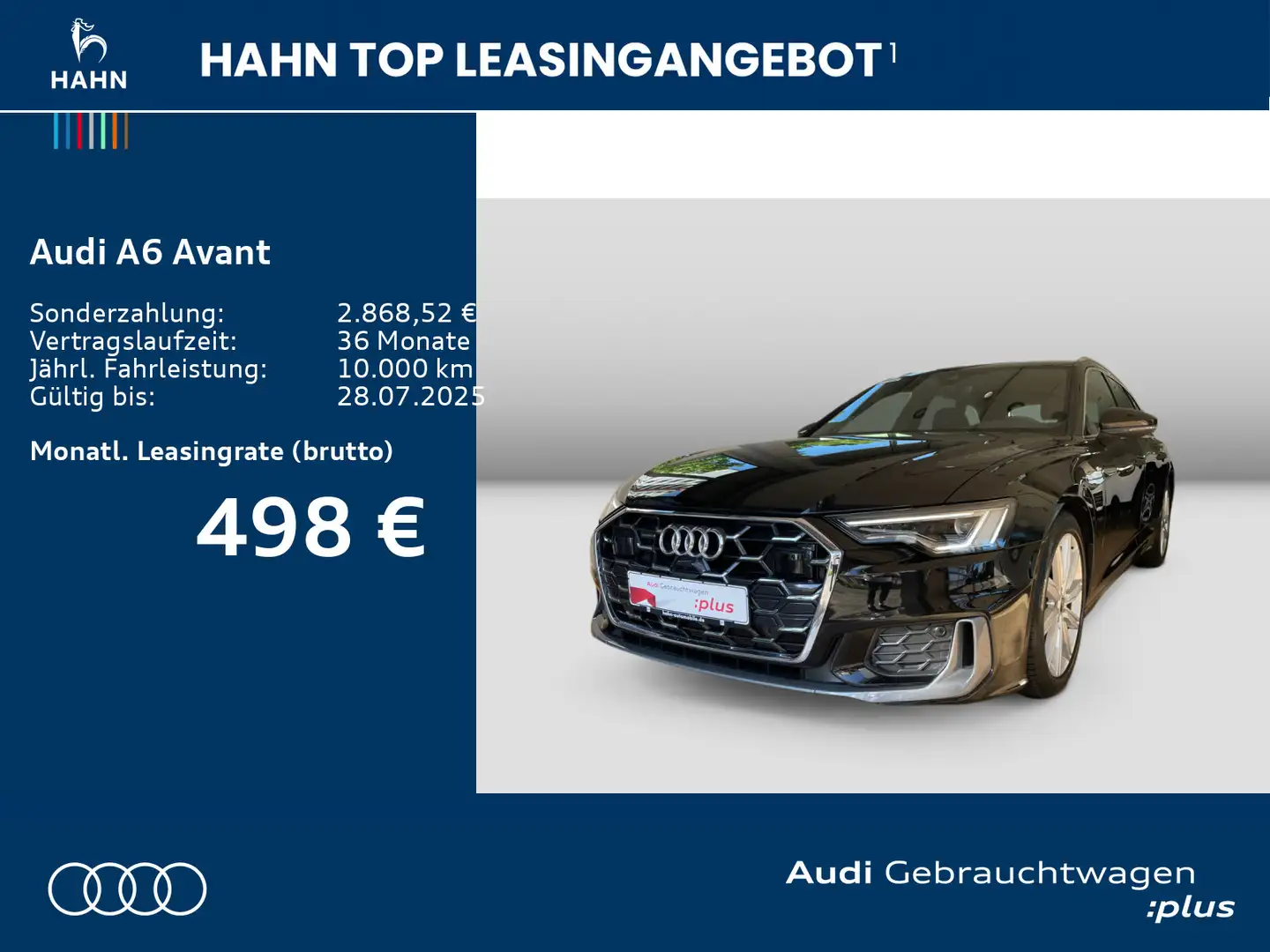 Audi A6 S-Line 50TDI qu tiptr CAM MATRIX PANO Schwarz - 2