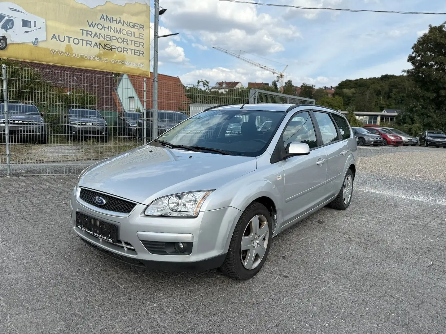 Ford Focus 1.6i Kombi Style Klima Tempomat Tüv 08.27 Argent - 1