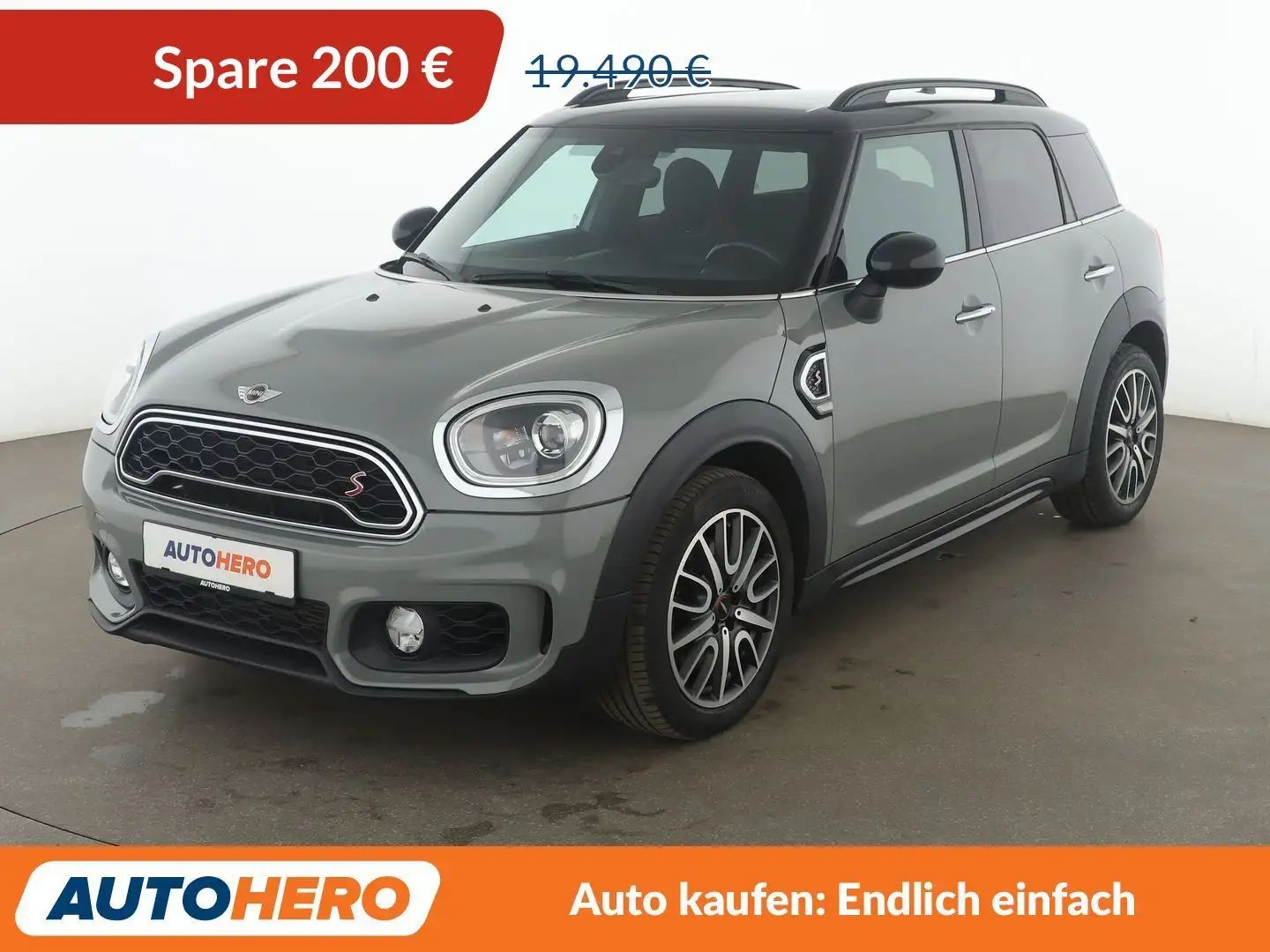 MINI Cooper S Countryman Cooper S Aut.*NAVI*TEMPO*CAM*PDC*SHZ* Grau - 1