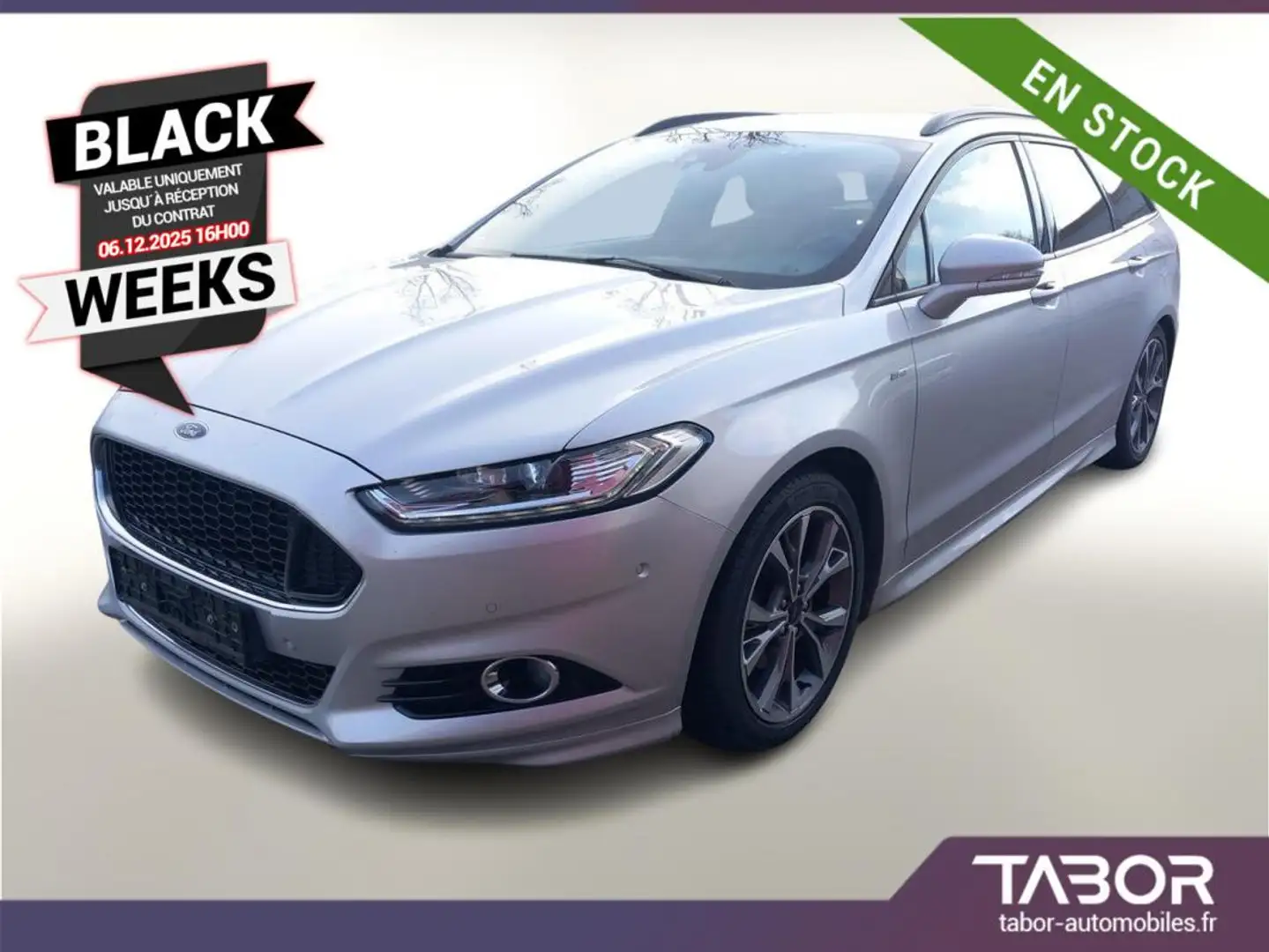 Ford Mondeo 2.0 TDCi 180 Aut. ST-Line cuir Pano Argent - 1
