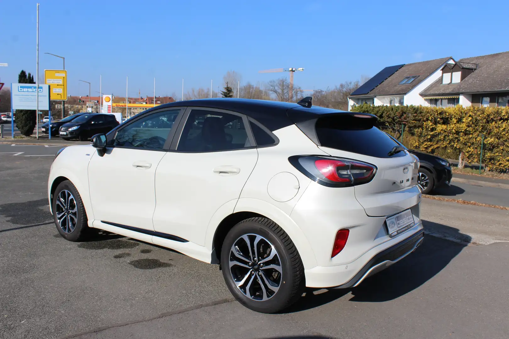 Ford Puma ST-Line X 1,0EcoBoost*Anhängerkupplung*Navi*PDC Weiß - 2