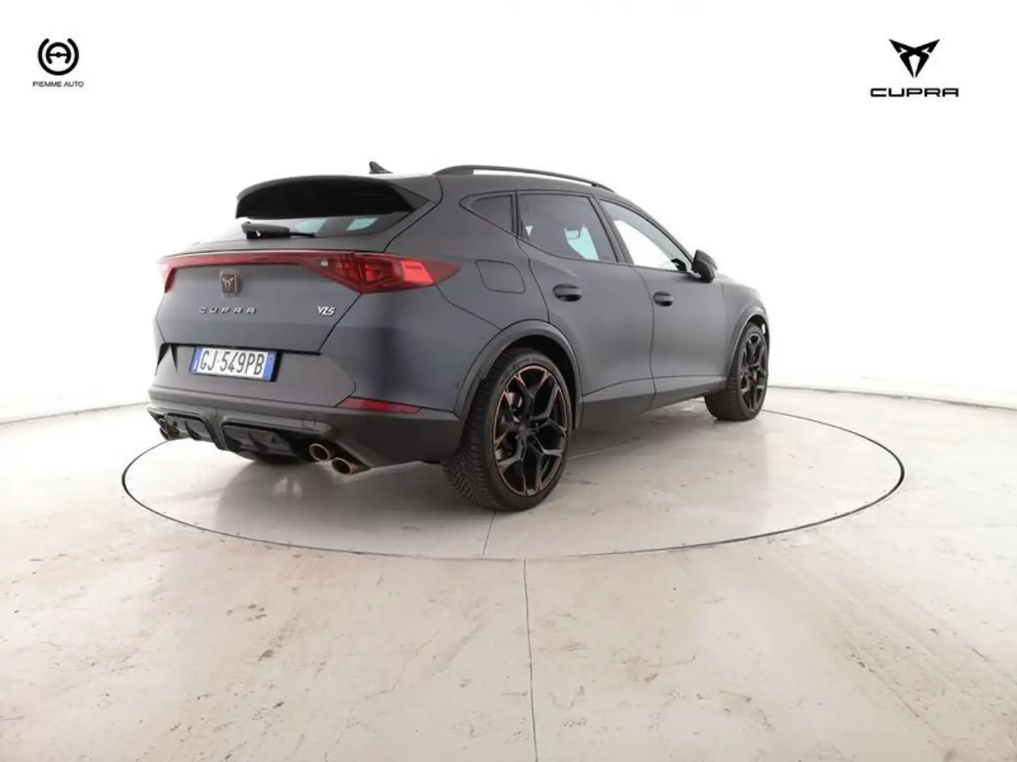 CUPRA Formentor 2.5 TSI 4Drive DSG VZ5 Gris - 2