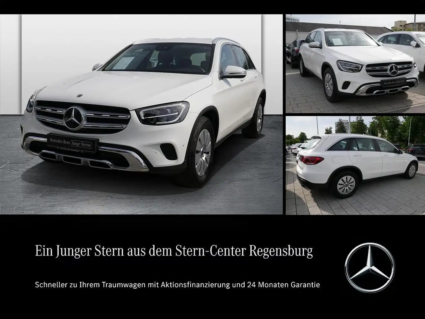 Mercedes-Benz GLC 220 d 4M+LED+PDC+KAMERA+STANDHEIZUNG+MBUX+++ Weiß - 1