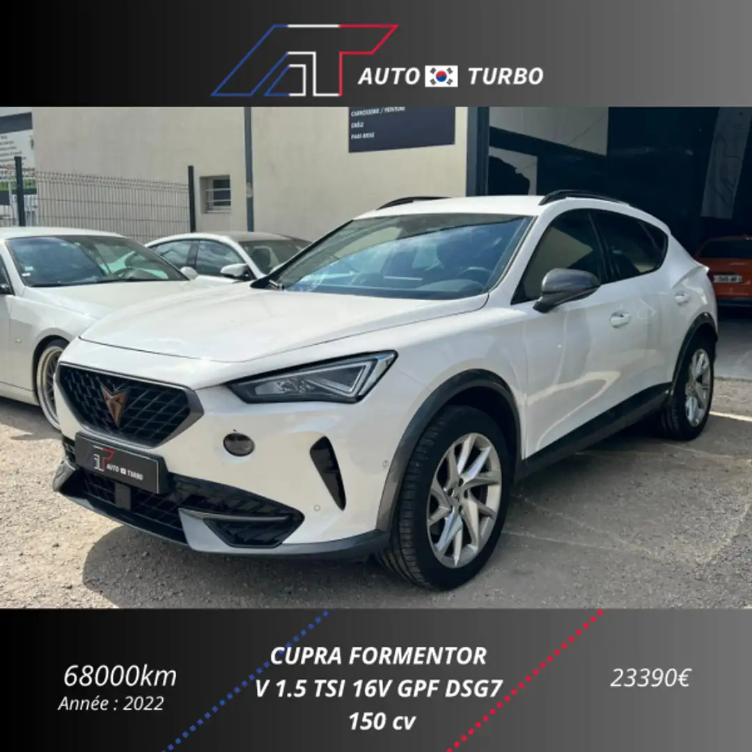 CUPRA Formentor 1.5 TSI 150CH V DSG7 Blanc - 1