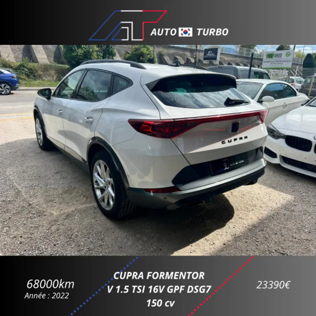 CUPRA Formentor 1.5 TSI 150CH V DSG7 Blanc - 2