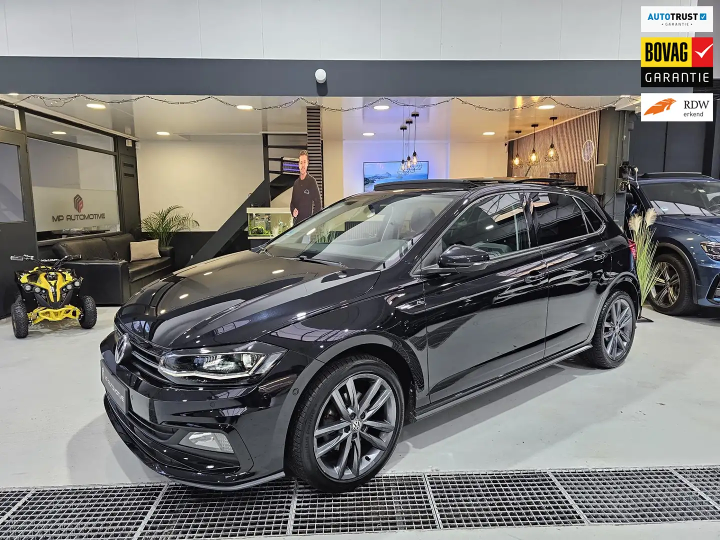 Volkswagen Polo 1.0 TSI DSG R-Line|Pano|Virtual|Camera|Keyless|ACC Noir - 1