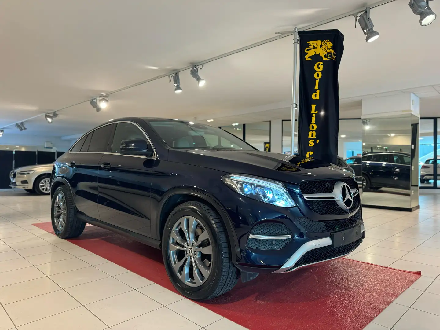 Mercedes-Benz GLE 350 Coupe 350 d 4matic auto FULL PELLE*GOMME NUOVE Blu/Azzurro - 1