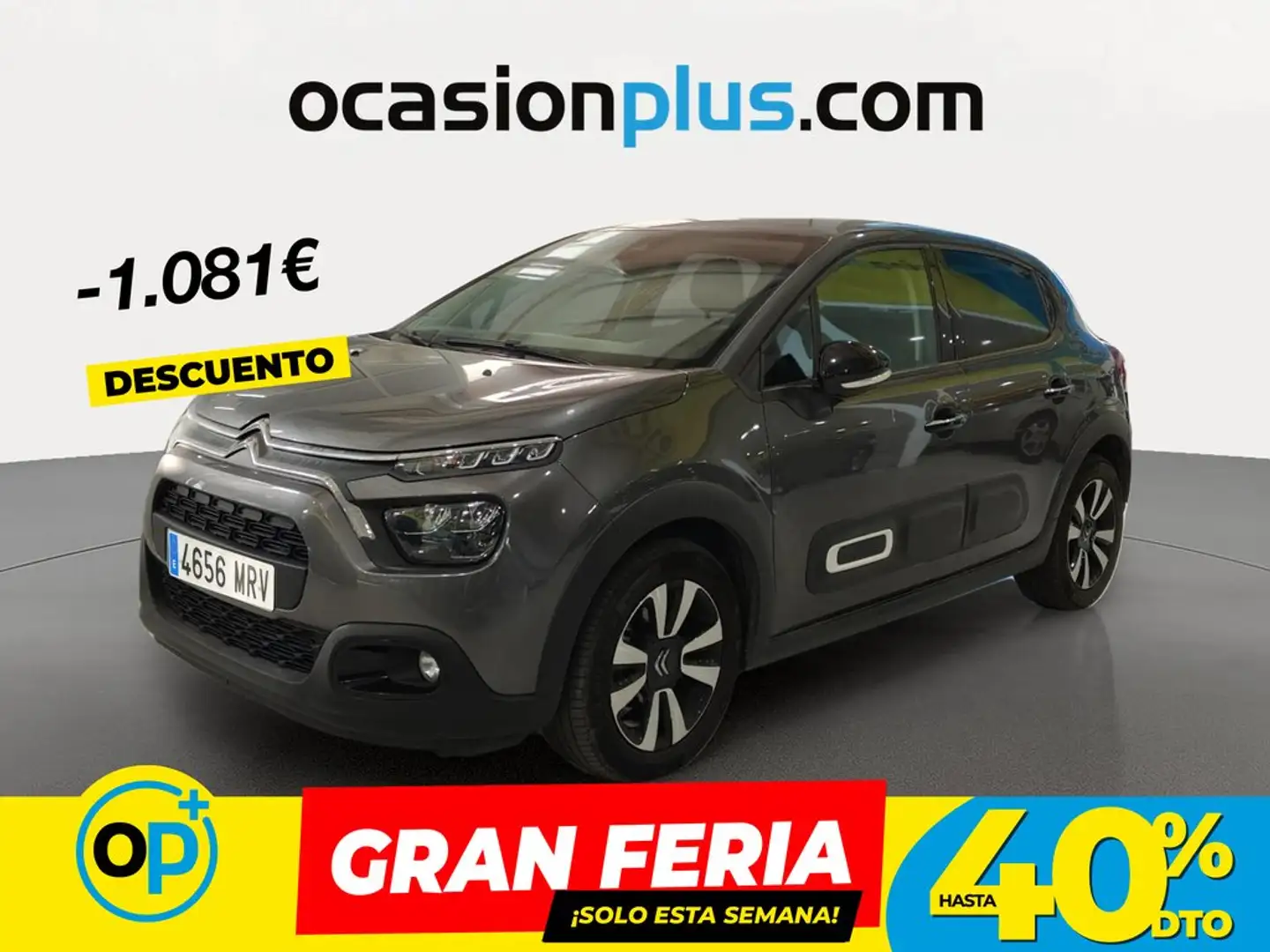 Citroen C3 1.2 PureTech S&S Max 110 Gris - 1