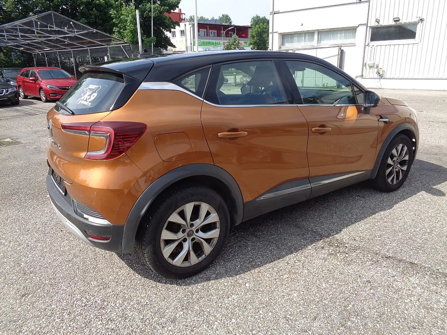 Renault Captur TCe 100 PF Intens * 7.000€ Netto Export * Orange - 2
