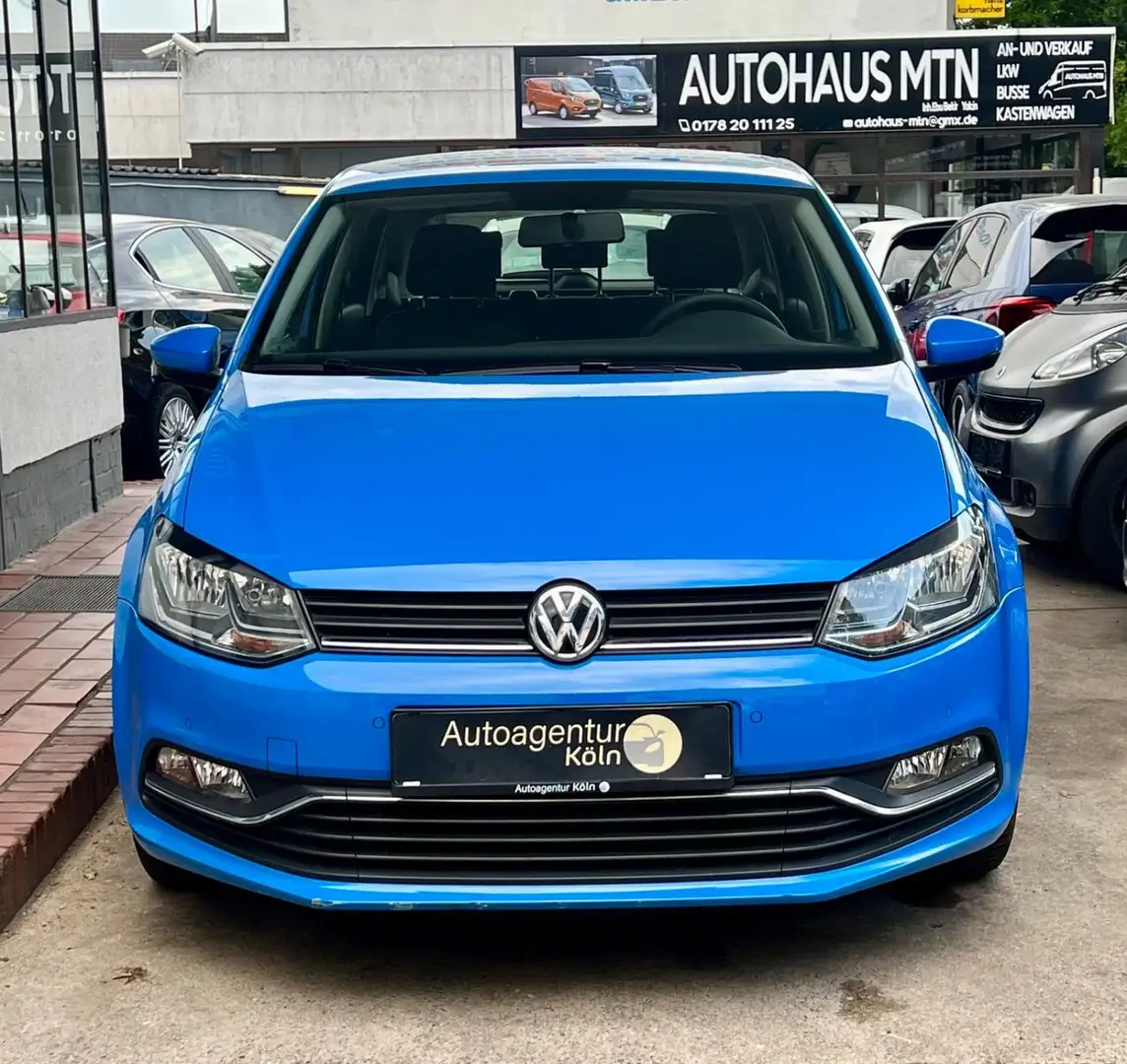 Volkswagen Polo V Comfortline *RFK*KLIMA*1-GAR* Bleu - 2