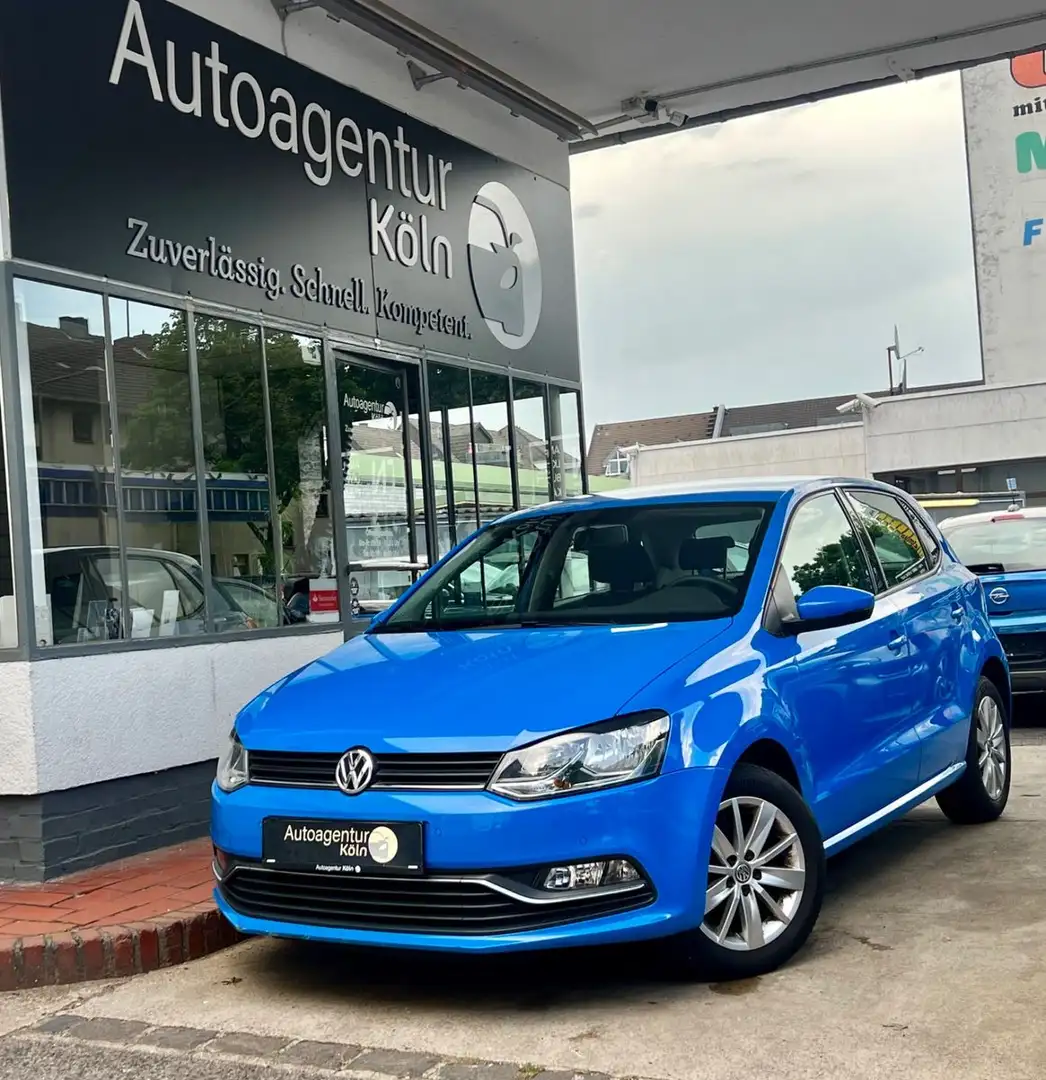 Volkswagen Polo V Comfortline *RFK*KLIMA*1-GAR* Bleu - 1