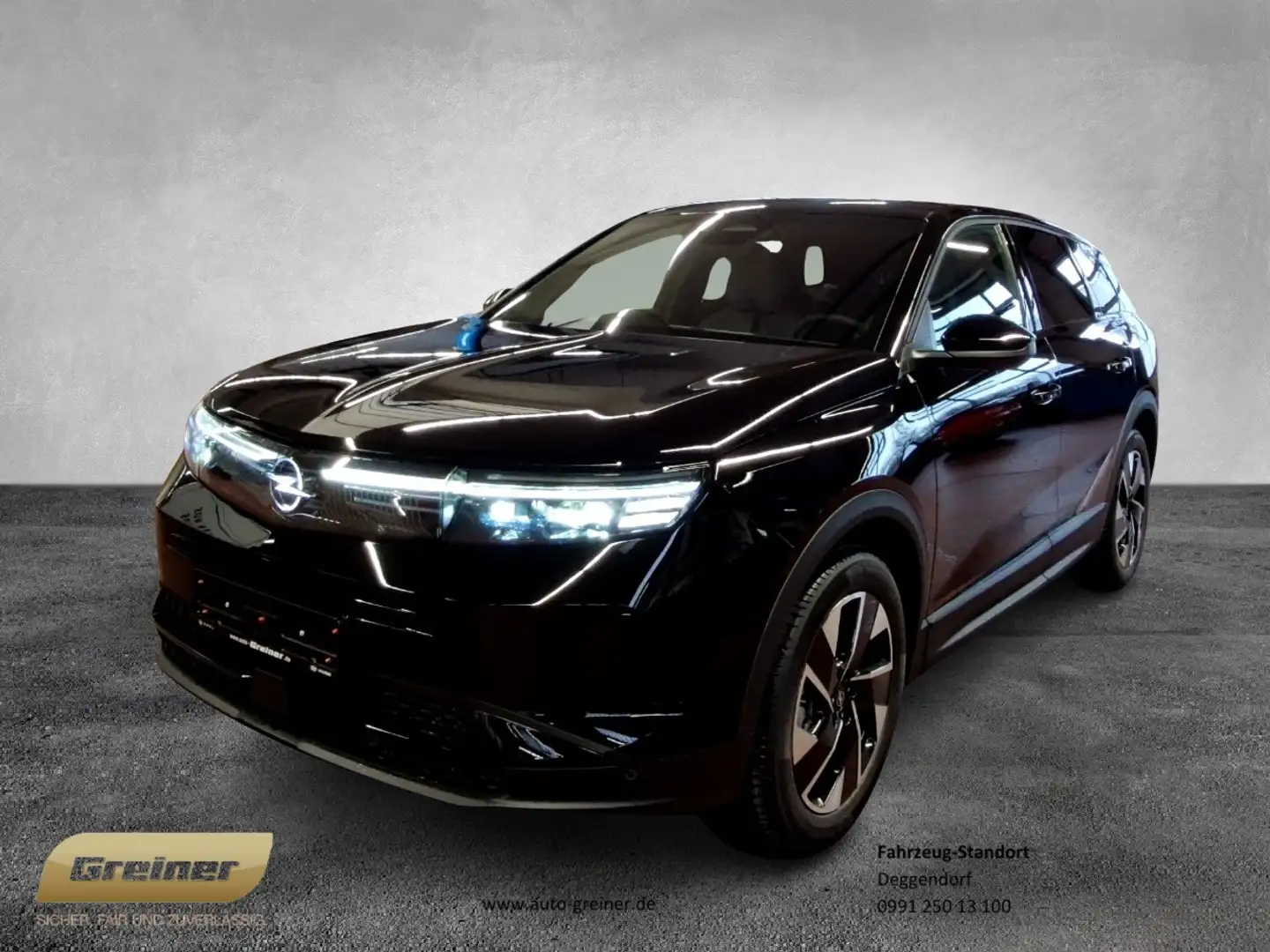 Opel Grandland GS 1.2 Hybrid eDCT MATRIX-LED|NAVI Schwarz - 1