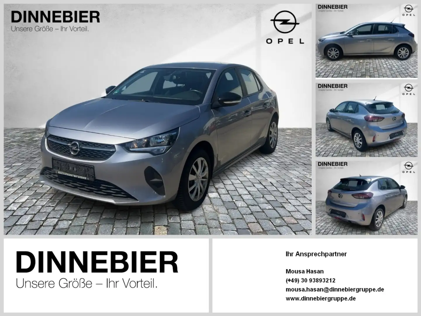 Opel Corsa Edition 1.2 *PDC+KLIMA+TEMPOMAT* Zilver - 1