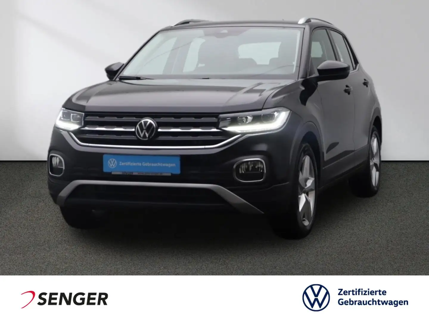 Volkswagen T-Cross 1.0 TSI DSG CarPlay LED Touchscreen Noir - 1