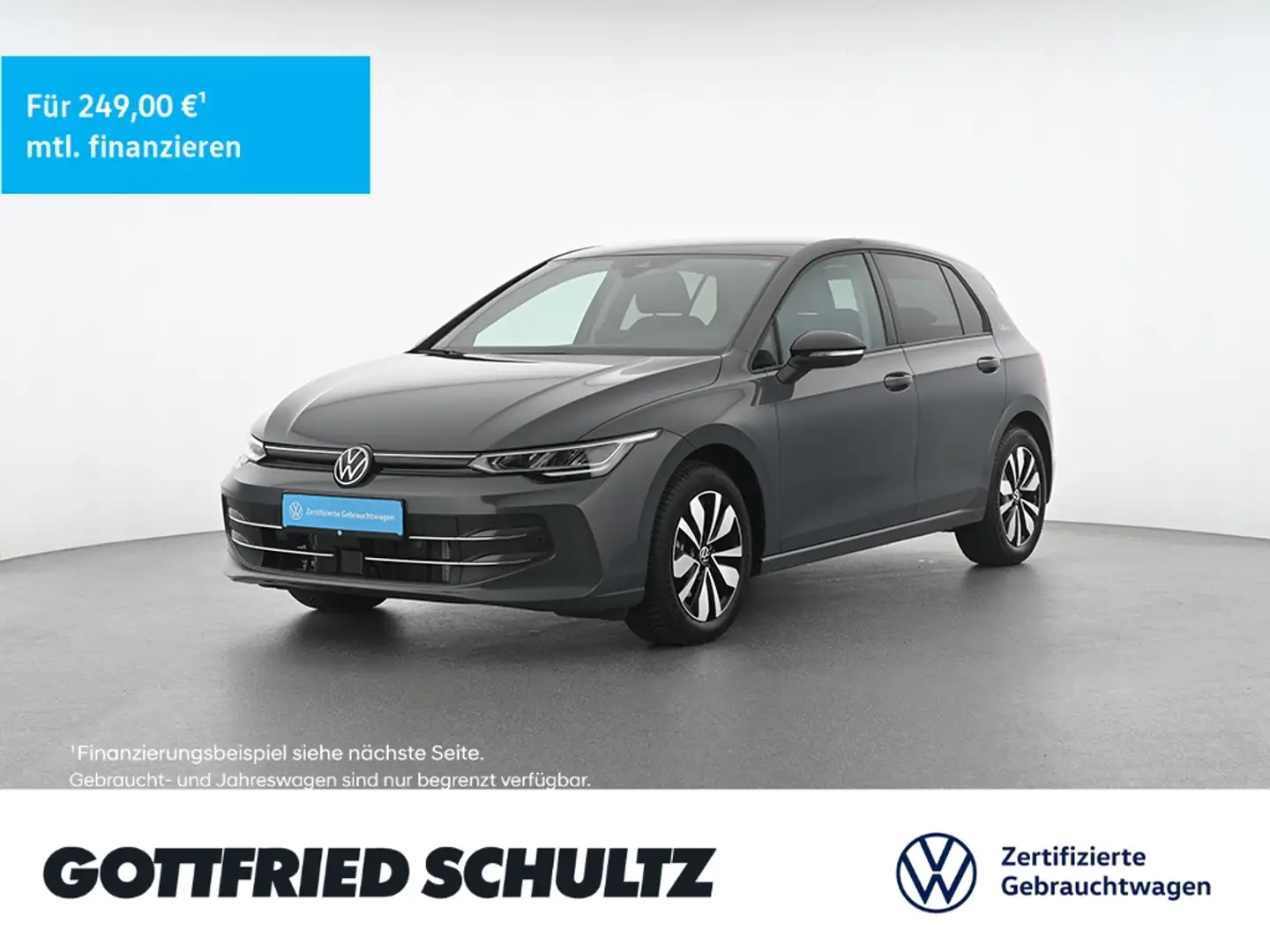 Volkswagen Golf Goal TDI DSG AHK Navi R-Kamera Grau - 1