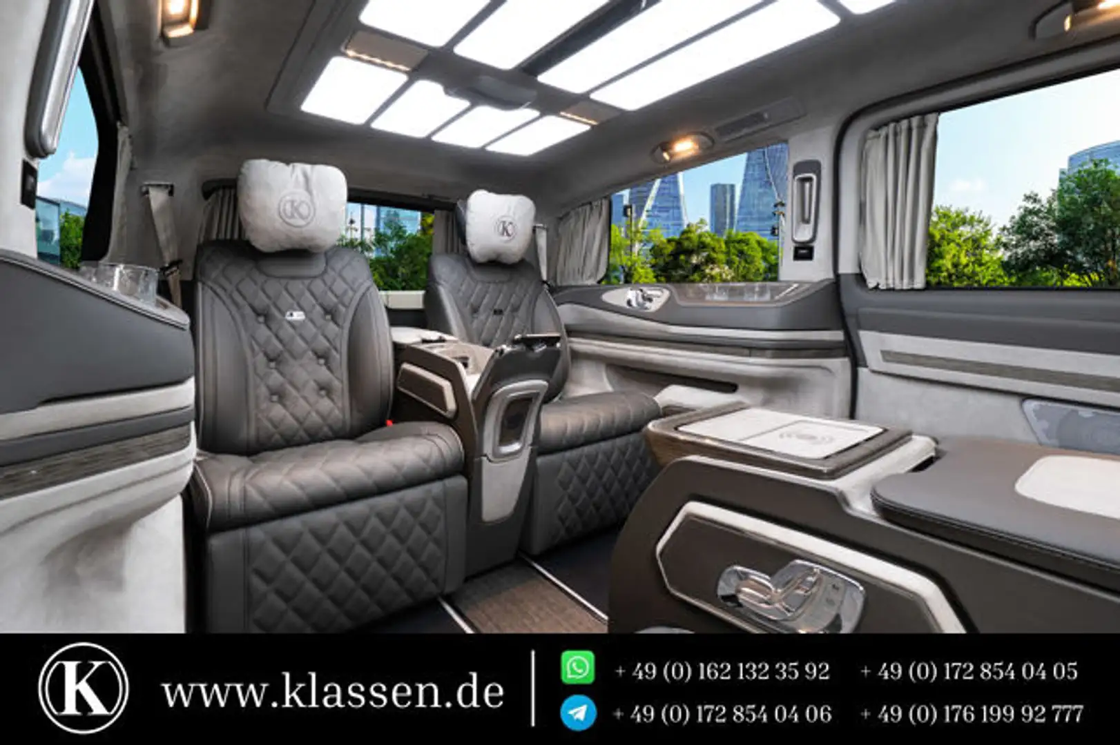 Mercedes-Benz V 300 - Mercedes V-Class - New Luxury VIP Van Negro - 1