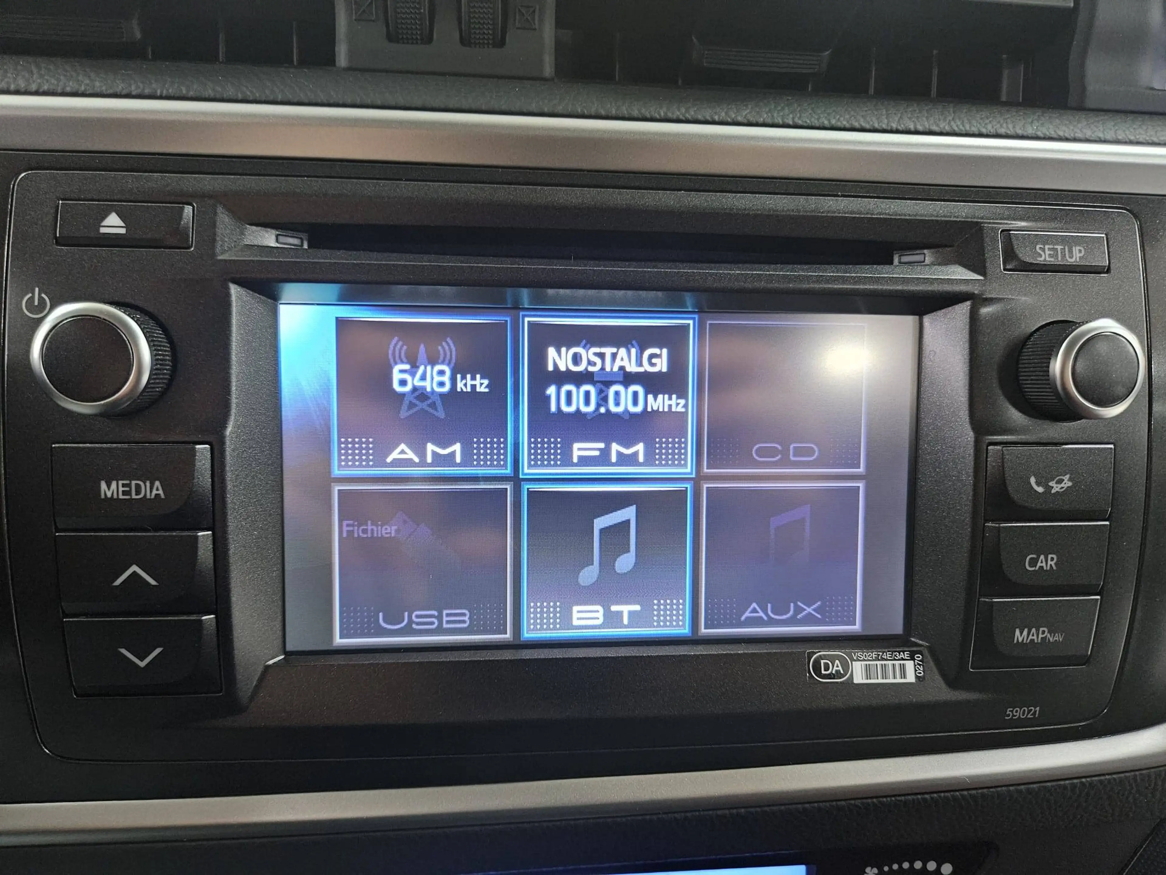 Toyota Auris 1.33i VVT-i Active Accoudoir CAMERA Clim Cruise Toit Pano Bluetooth Cd — photo 14
