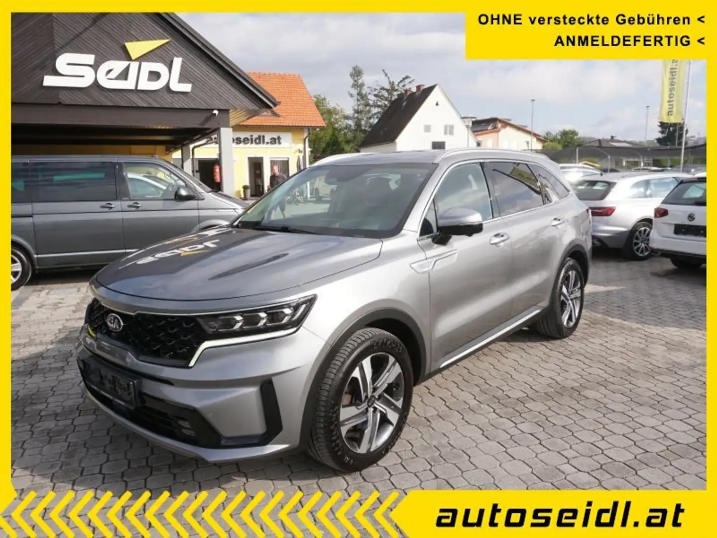 Kia Sorento 1,6 T-GDI Plug-In Hybrid AWD *TOPAUSSTATTUNG* Grau - 1