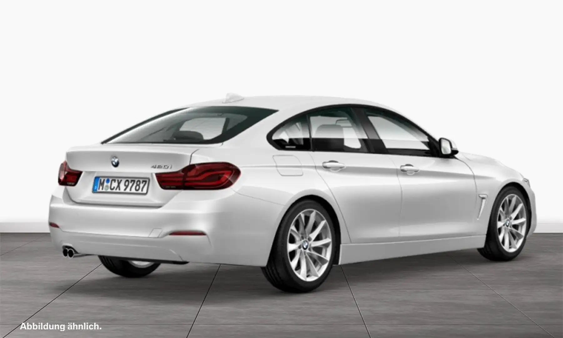BMW 420 i Gran Coupé Advantage Navi Bus. Tempomat Weiß - 2