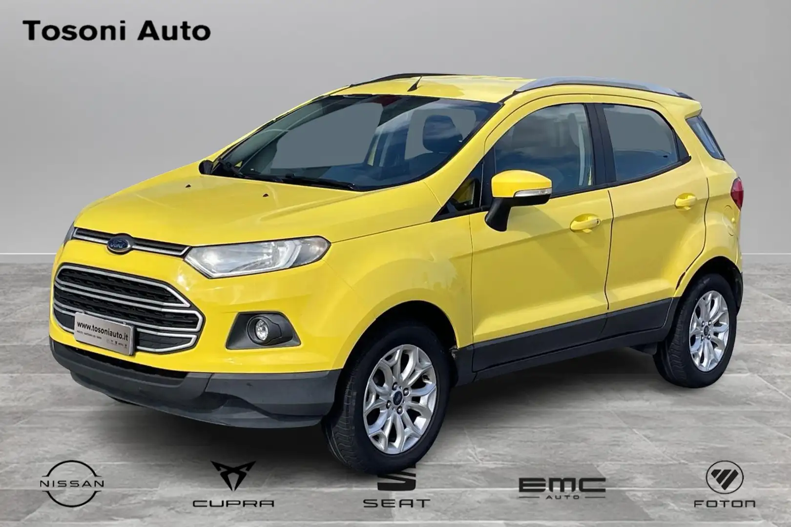 Ford EcoSport 1.5 tdci Plus 95cv E6 Giallo - 2