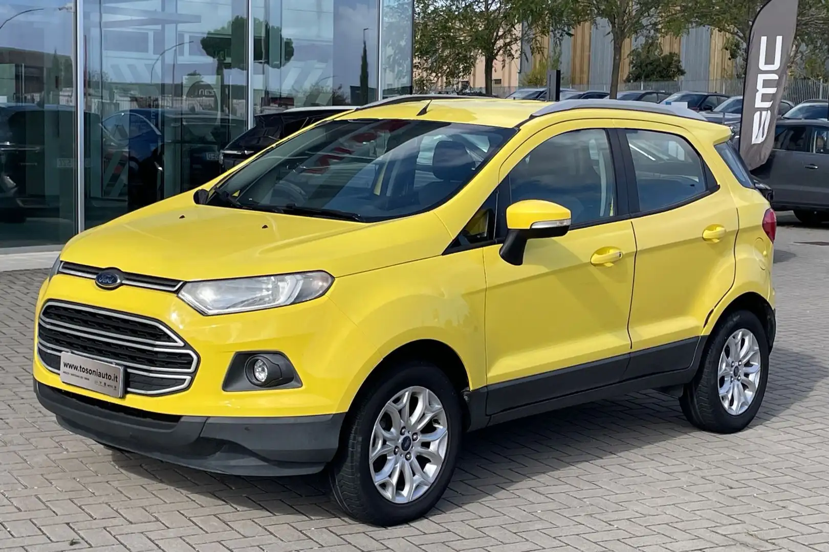 Ford EcoSport 1.5 tdci Plus 95cv E6 Giallo - 1