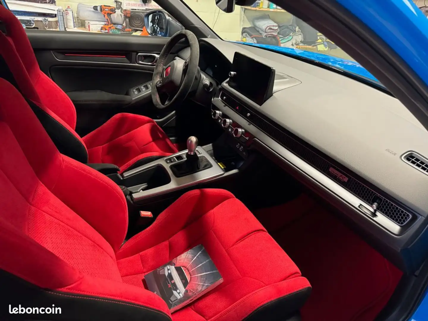 Honda Civic type r 329 fl5 neuve deriv vp utilitaire pas de malus tva recuperable bleu racing ou gris sonic Blau - 2