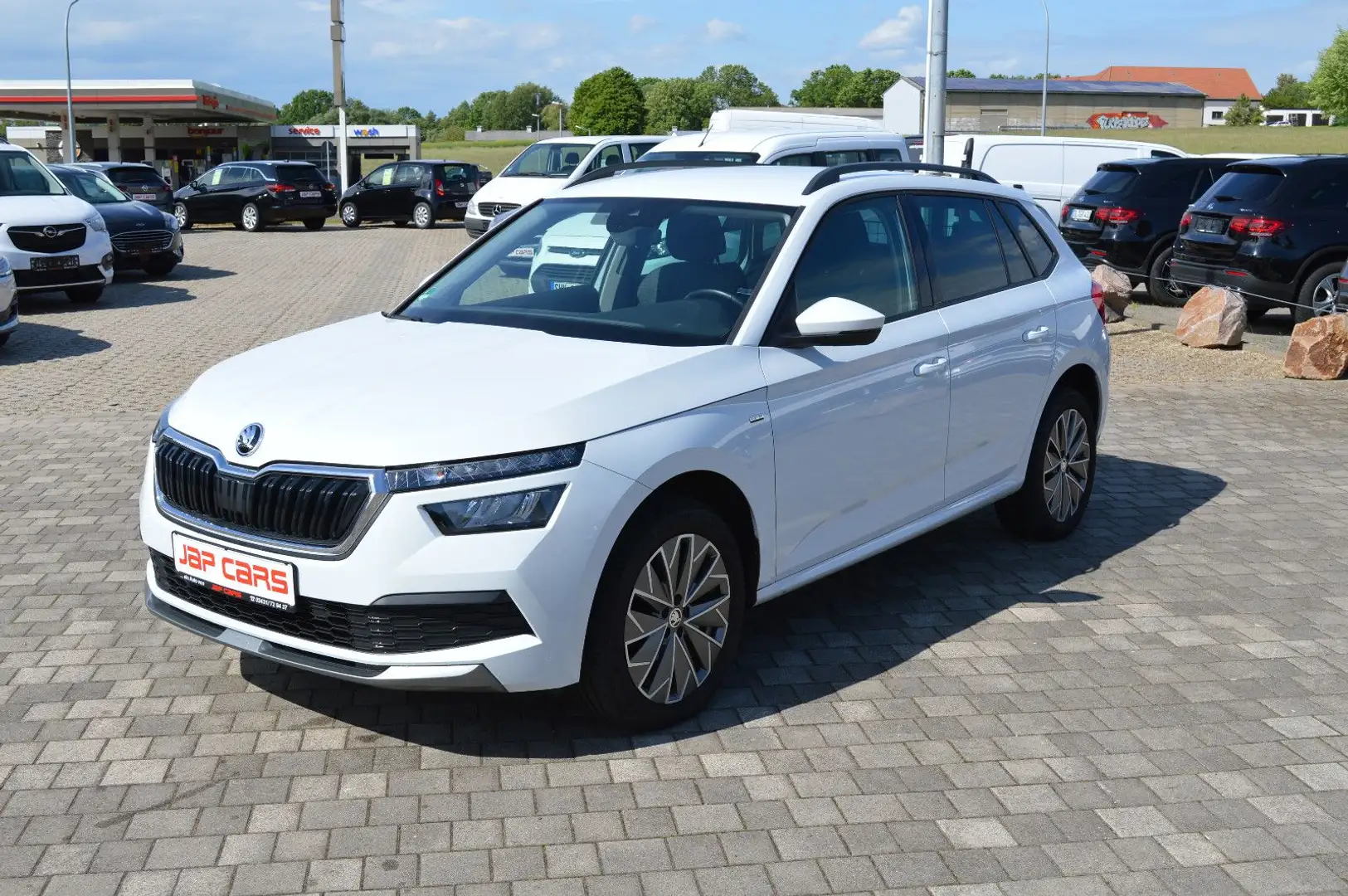Skoda Kamiq 1.0 TSI Clever+ AHK+LED+Wi-Räder Blanc - 1