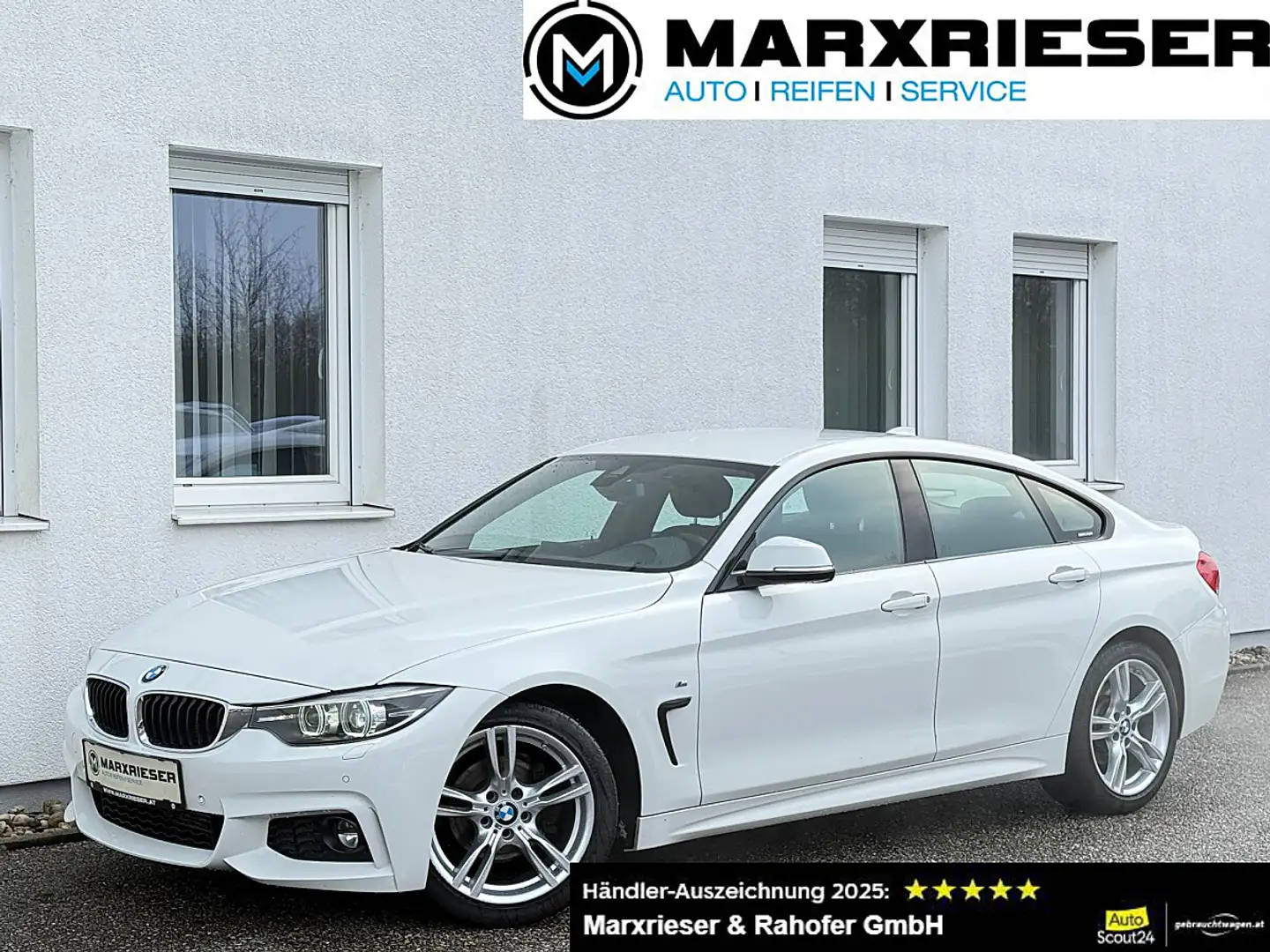 BMW 418 d Gran Coupe M Sport Aut. | Kamera |Navi Pro.| Weiß - 1
