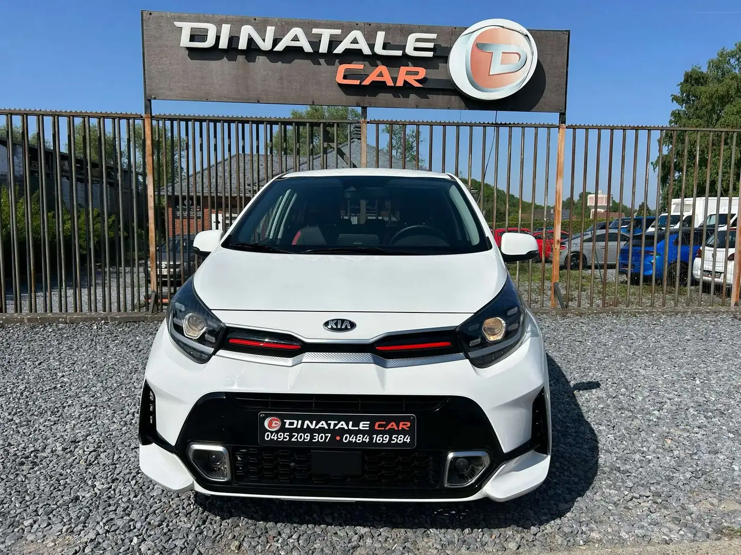 Kia Picanto 1.2i GT Line - Cuir / camera / Clim / Carplay Weiß - 2