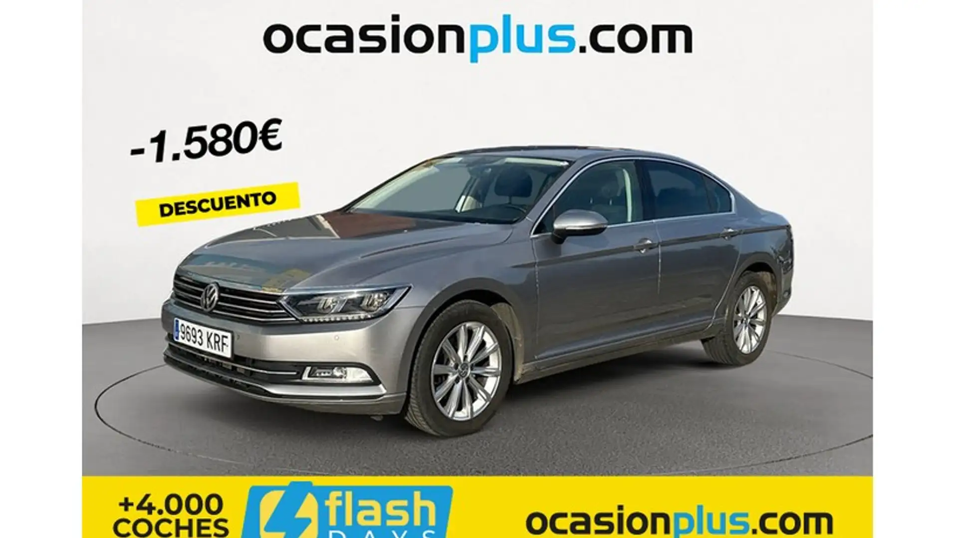 Volkswagen Passat 1.6TDI Advance 88kW Zilver - 1