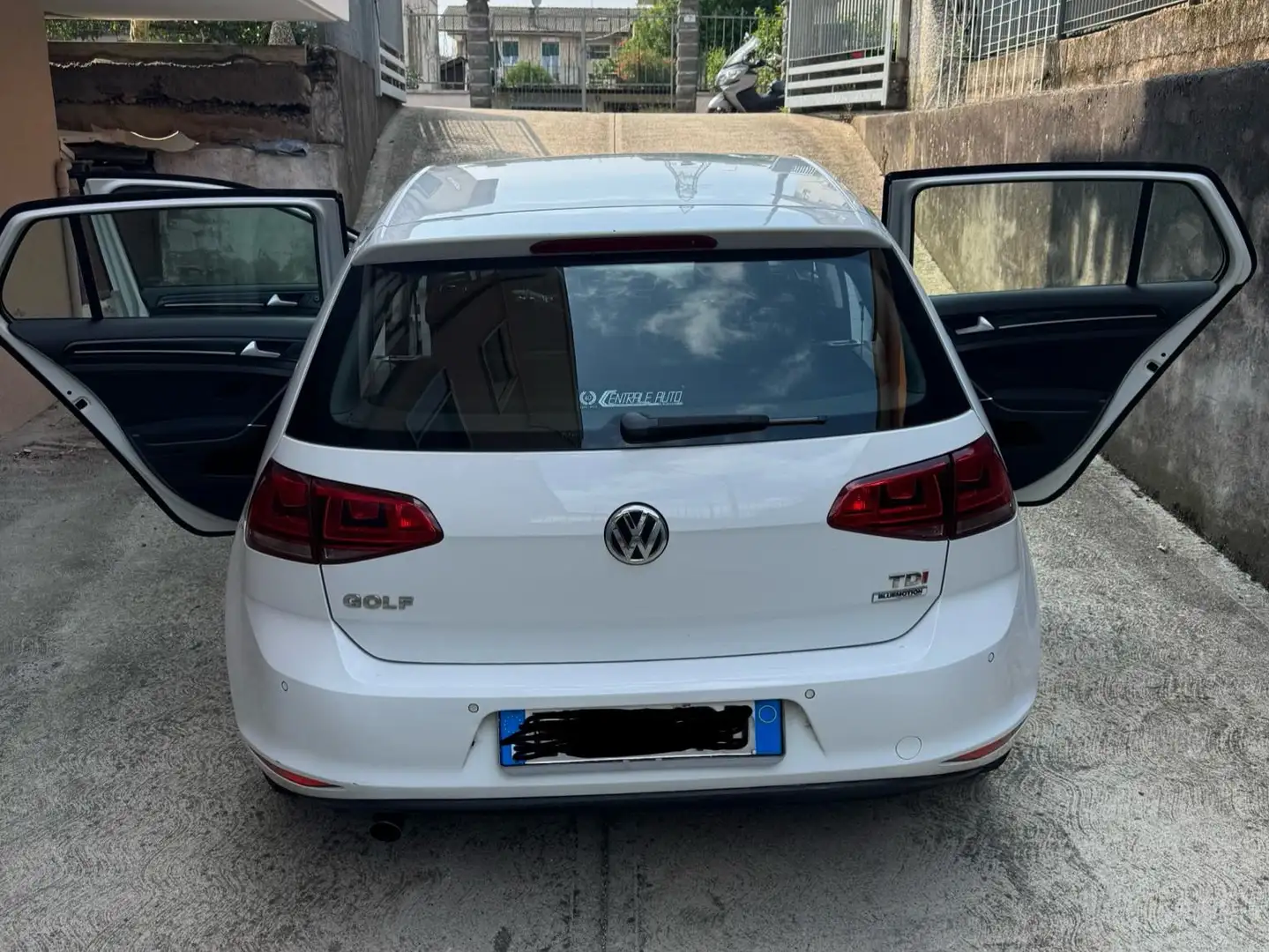 Volkswagen Golf Volkswagen Golf 7 Tdi 1600cc 81Kw 110Cv Bianco - 2