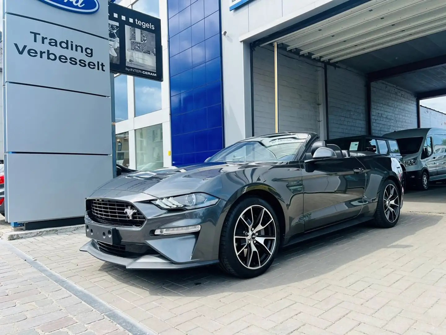 Ford Mustang 2.3 Ecoboost / 55 Years Edition / Cabrio / Full Op Gris - 1
