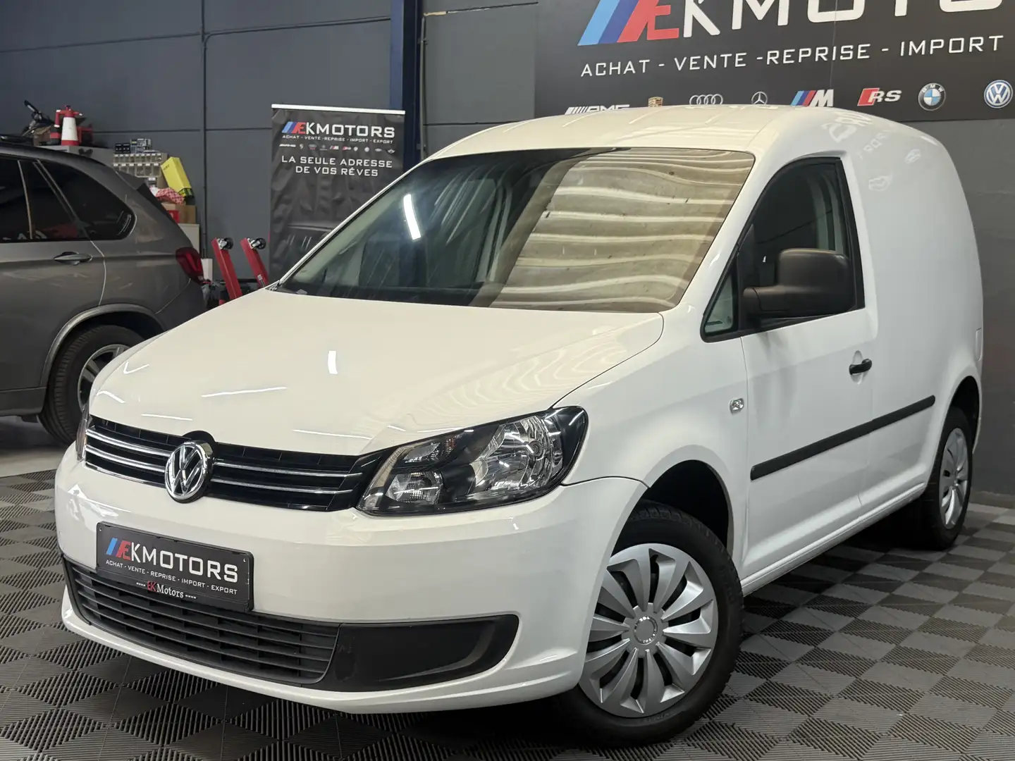 Volkswagen Caddy *V.CENTRAL*TRES PROPRE* 85266 KM * Blanc - 1