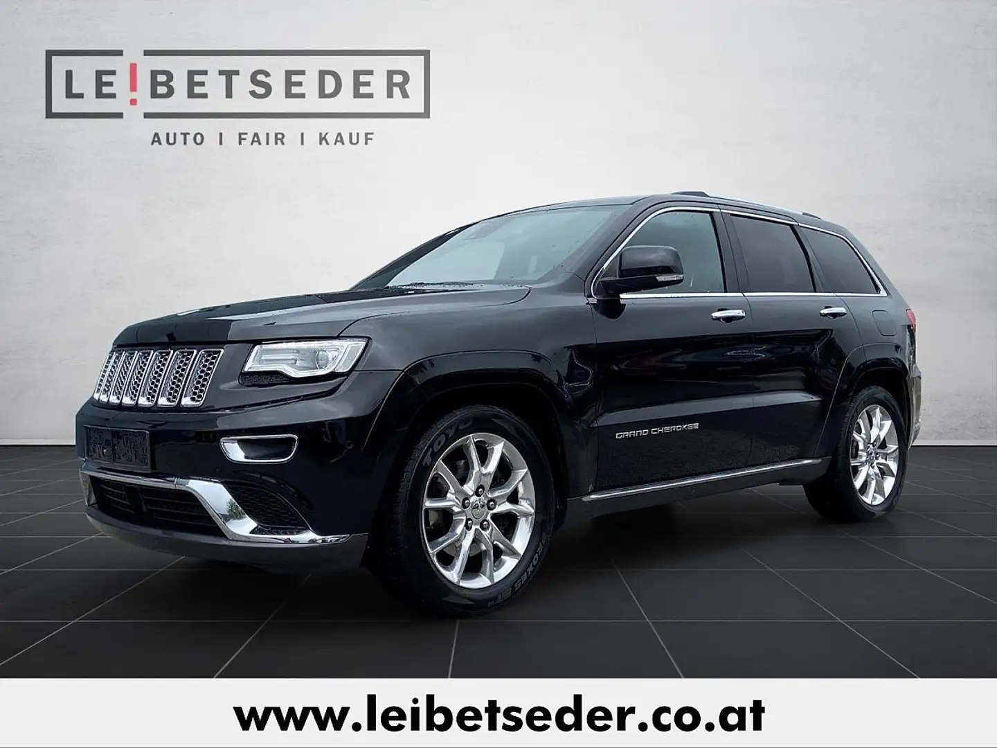 Jeep Grand Cherokee 3,0 V6 CRD Summit Schwarz - 2
