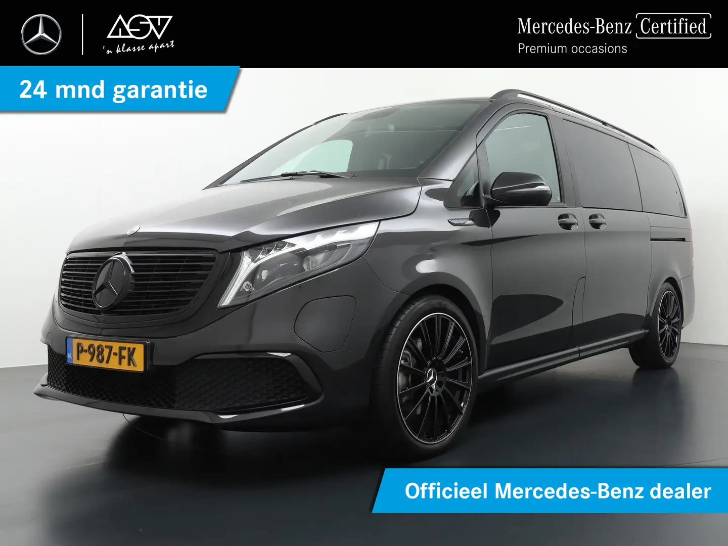 Mercedes-Benz EQV 300 L2 Avantgarde 90 kWh Accu | Panorama -  Schuifdak Серый - 1