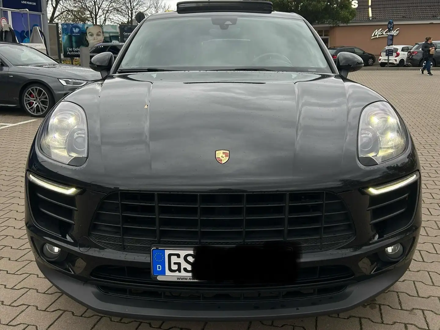 Porsche Macan S Diesel Facelift Black*Pano*Leder*ACC*Kamera*Bose Schwarz - 2