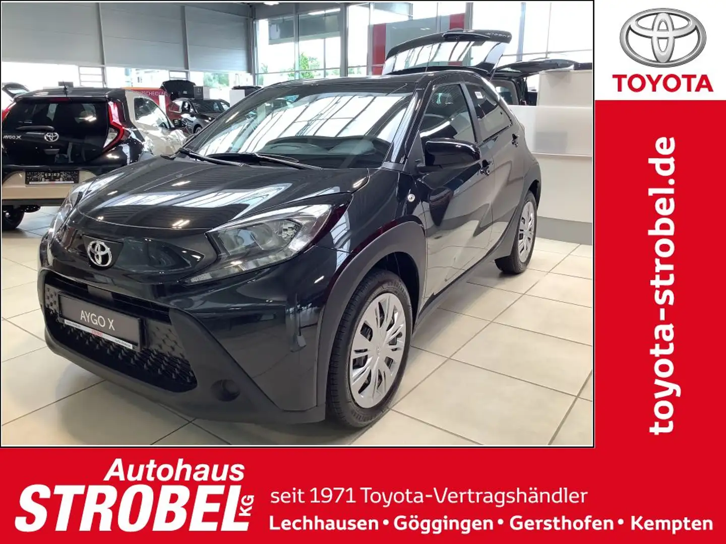 Toyota Aygo X Business Edition (AB7) Schwarz - 1