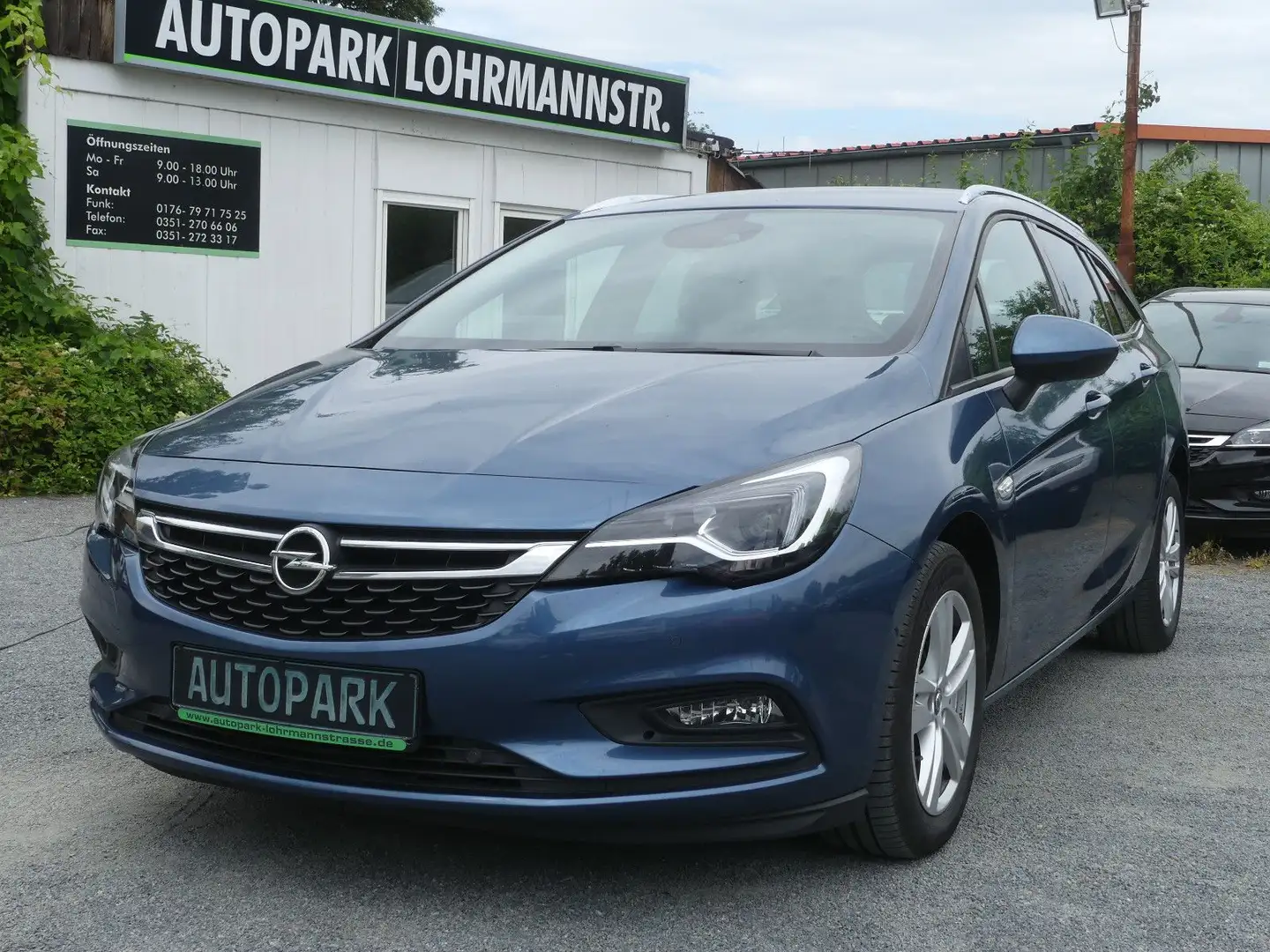 Opel Astra K Sports Tourer *1.Hand*SH-gepfl*Nr.75 Blauw - 1